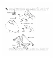 LABEL pour Kawasaki VN800 1999