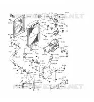 RADIATEUR pour Kawasaki VN800 1999