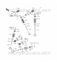 SOUPAPE pour Kawasaki VN800 1999