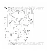 CONTACTEUR SERRURE/R&Eacute;FLECTEUR pour Kawasaki VN800 2003