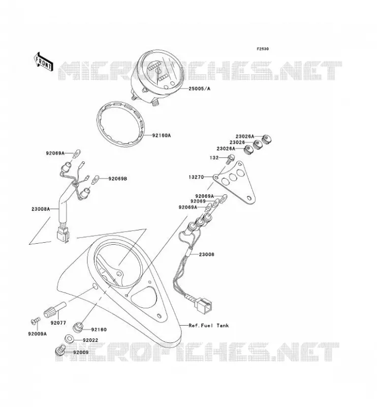 COMPTEURS Kawasaki MOTOS 800 2005 VN800 CLASSIC  VN800-B10