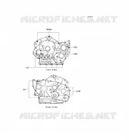 BOULON CARTER MOTEUR pour Kawasaki VN800 CLASSIC 1999