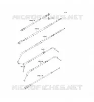 CABLES pour Kawasaki VN800 CLASSIC 1999
