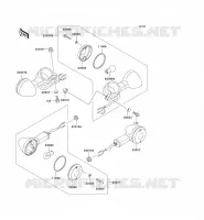 CLIGNOTANTS pour Kawasaki VN800 CLASSIC 1999
