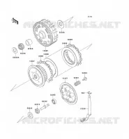 EMBRAYAGE pour Kawasaki VN800 CLASSIC 1999