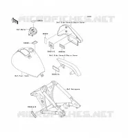 LABEL pour Kawasaki VN800 CLASSIC 1999