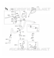 GUIDON pour Kawasaki VN800 CLASSIC 1999