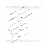 CABLES pour Kawasaki VN800 CLASSIC 1999