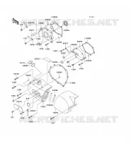 CARTER MOTEUR GAUCHE pour Kawasaki VN800 CLASSIC 1999