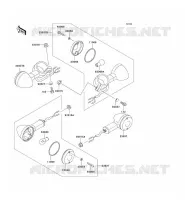 CLIGNOTANTS pour Kawasaki VN800 CLASSIC 1999
