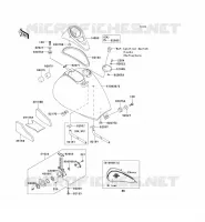 RESERVOIR CARBURANT pour Kawasaki VN800 DRIFTER 2006
