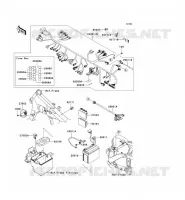 CHASSIS EQUIPMENT ELECTRIQUE pour Kawasaki VN900 CLASSIC 2007