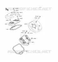 COUVRE CULASSE pour Kawasaki VN900 CLASSIC 2007