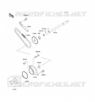 POMPE A HUILE pour Kawasaki VN900 CLASSIC 2007