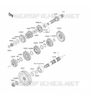 TRANSMISSION pour Kawasaki VN900 CLASSIC 2007