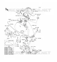 RESERVOIR CARBURANT pour Kawasaki VN900 CLASSIC 2008