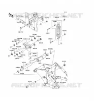 SUSPENSION/AMORTISSEUR pour Kawasaki VN900 CLASSIC 2009