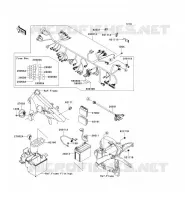 CHASSIS EQUIPMENT ELECTRIQUE pour Kawasaki VN900 CLASSIC 2011