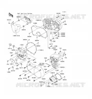 COUVERCLES MOTEUR pour Kawasaki VN900 CLASSIC 2011