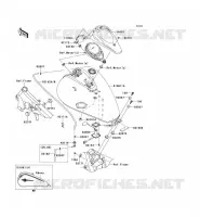 RESERVOIR CARBURANT pour Kawasaki VN900 CLASSIC 2011