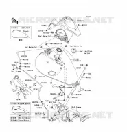 RESERVOIR CARBURANT pour Kawasaki VN900 CLASSIC 2013