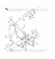 SUPPORT MOTEUR pour Kawasaki VN900 CUSTOM 2011