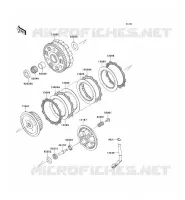 EMBRAYAGE pour Kawasaki VN900 CUSTOM 2012