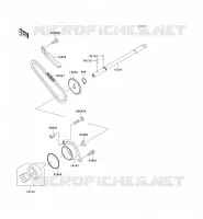POMPE A HUILE pour Kawasaki VN900 CUSTOM 2012