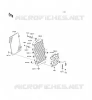 RADIATEUR pour Kawasaki VN900 CUSTOM 2012