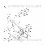SUPPORT MOTEUR pour Kawasaki VN900 CUSTOM 2012