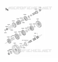 TRANSMISSION pour Kawasaki VN900 CUSTOM 2012