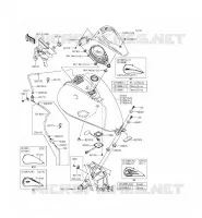 RESERVOIR CARBURANT pour Kawasaki VULCAN 900 CUSTOM 2013