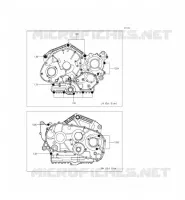 BOULON CARTER MOTEUR pour Kawasaki VULCAN 900 CUSTOM 2014