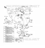 RESERVOIR CARBURANT pour Kawasaki VN900 CLASSIC LT 2010