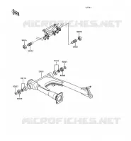 BRAS OSCILLANT pour Kawasaki GT550 1993