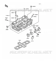 CULASSE pour Kawasaki GT550 1993