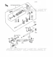 SELECTEUR pour Kawasaki GT550 1993
