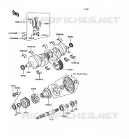 VILEBREQUIN pour Kawasaki GT550 1993