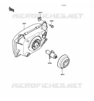 OPTIQUE ZGT00A 009976) pour Kawasaki 1000GTR 1991