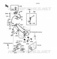 RESERVOIR CARBURANT pour Kawasaki VOYAGER XII 1987