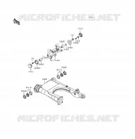 BRAS OSCILLANT pour Kawasaki VOYAGER XII 1996