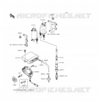 SYSTEME D&acute;ALLUMAGE pour Kawasaki VOYAGER XII 1996