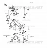 RESERVOIR CARBURANT pour Kawasaki VOYAGER XII 1988