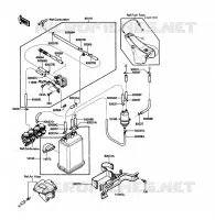 CARTOUCHE pour Kawasaki VOYAGER XII 1989