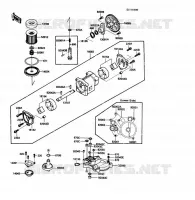 POMPE A HUILE pour Kawasaki VOYAGER XII 1989