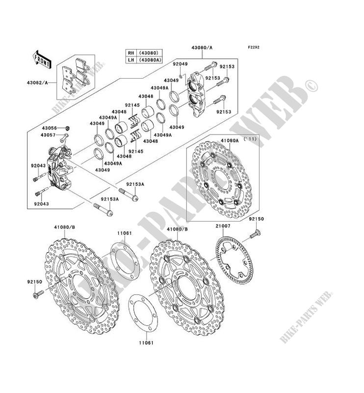 plaquettes de freins  - Page 8 FREIN-AVANT-Kawasaki-MOTOS-1400-2014-1400GTR-ABS-ZG1400CEF-F_11