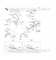 RESERVOIR CARBURANT pour Kawasaki ELIMINATOR 600 1995