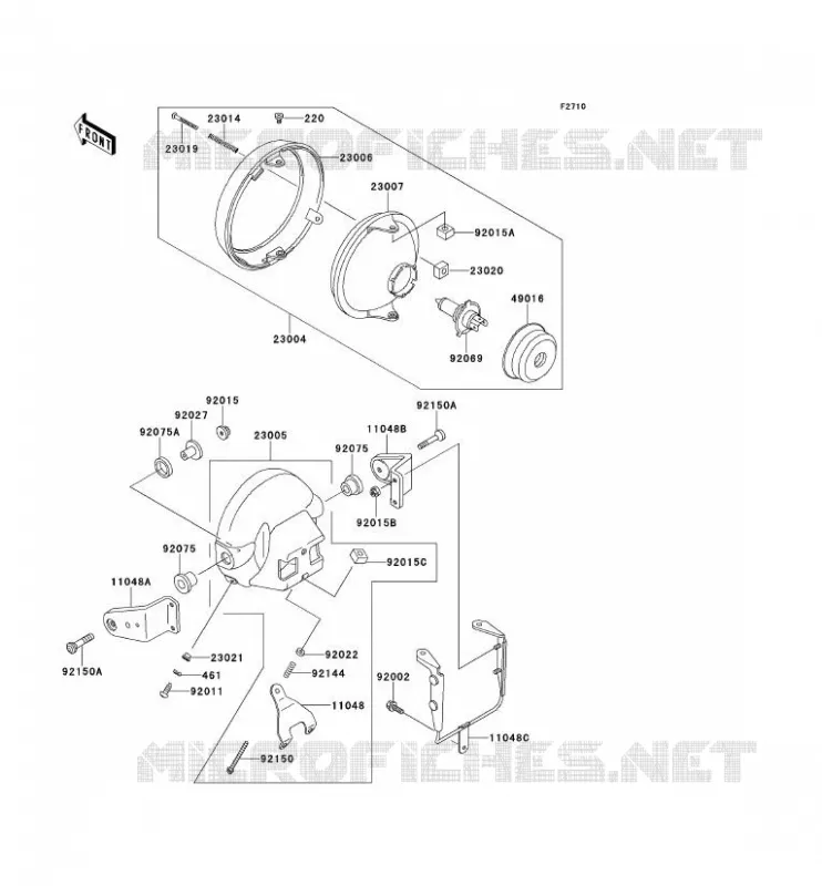 OPTIQUE(S) Kawasaki MOTOS 600 1996 ELIMINATOR 600  ZL600-B2