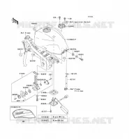 RESERVOIR CARBURANT pour Kawasaki ZRX1200R 2002