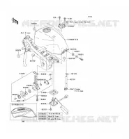 RESERVOIR CARBURANT pour Kawasaki ZRX1200S 2001